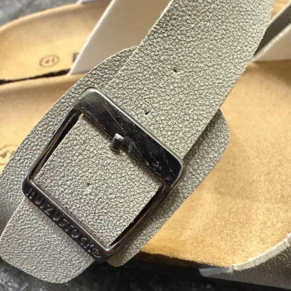 New Ruizustock Mocha Strappy Toe Post Sandals EU 41 US 9